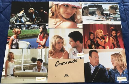 Crossroads - Jeu De 8 Photos D'exploitation Cinématographique - Format 21x28 Cm - Un Film De Tamra Davis Avec Britney Spears, Zoe Saldana, Taryn Manning, Anson Mount - Année 2002