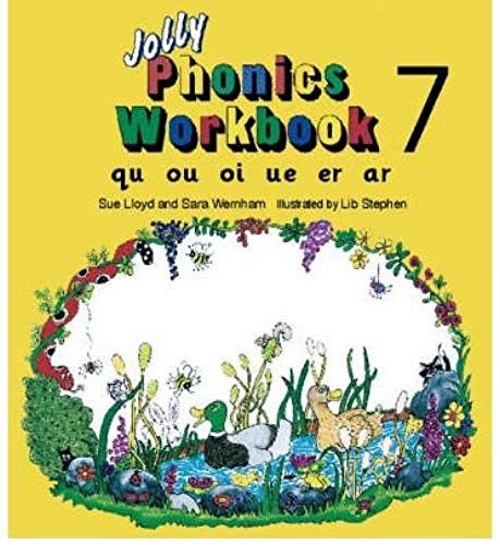 Jolly Phonics Workbook 7: Qu, Ou, Oi, Ue, Er, Ar (Jolly Phonics) (Paperback) - Common