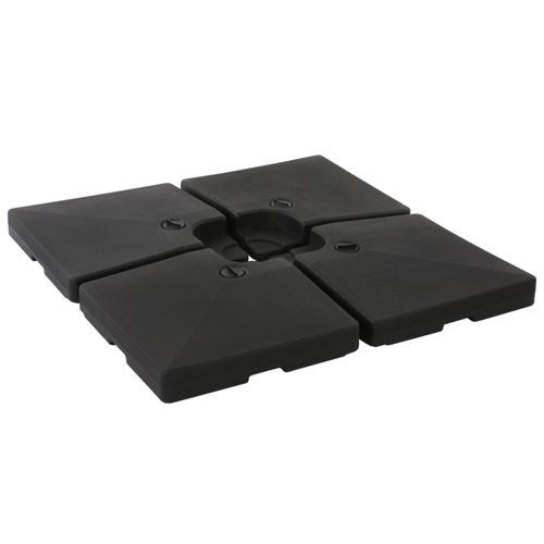 Porte-Parasol Hwc-F79, Support Pour Parasol Déporté/Marché, Pour Croix De Pied, À Remplir Jusqu'à 124kg