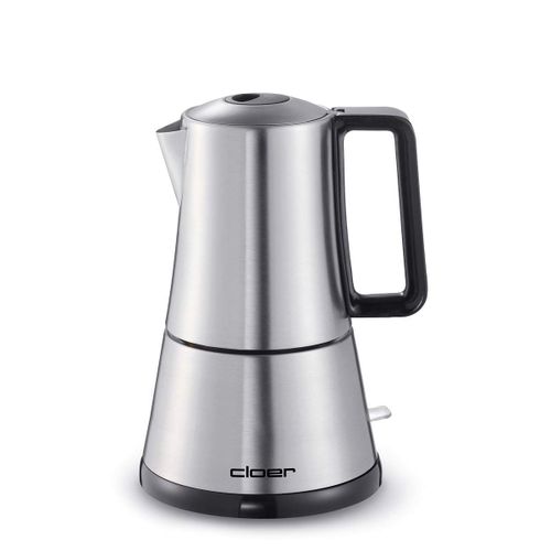 Cloer 5918 Machine Espresso Acier Inox/Noir