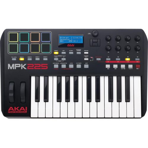 Akai Mpk225 - Clavier Maître Usb 25 Notes