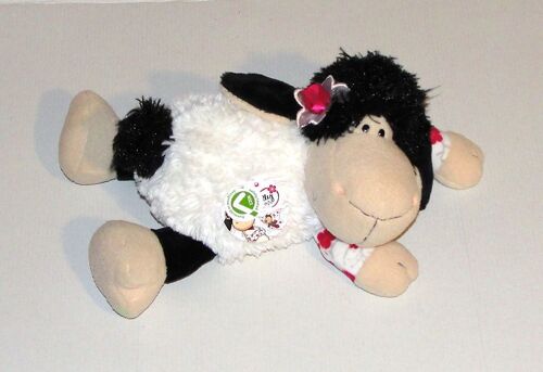 Mouton Nici Coucher Jolly Lynn Peluche Doudou Mouton Neotilus Rêves & Interieurs 30 Cm