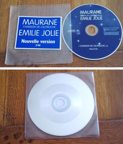 Cd Advance Maurane Chanson De L'autruche Emilie Jolie 1 Titre