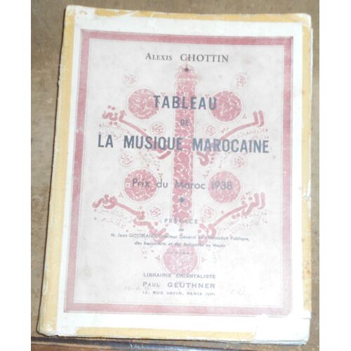 Tableau De La Musique Marocaine