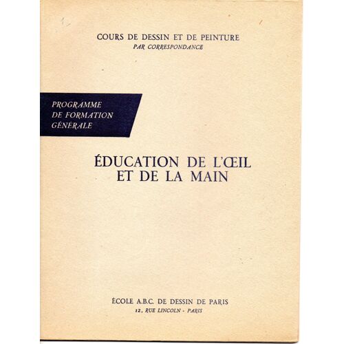 Cours De Dessin Et De Peinture Par Correspondance