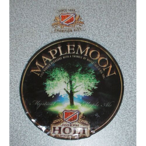 Ensemble De 2 Étiquettes De Bière - Maplemoon Mystical Maple Ale - Joseph Holt Of Manchester - Bière Du Royaume Uni