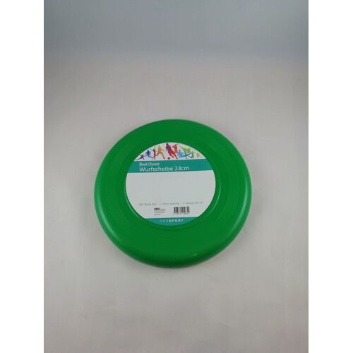 Frisbee En Plastique 23 Cm Jouet Pour Enfant Adulte Plage Couleur Vert
