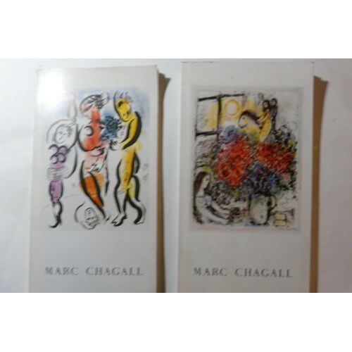 Lot De 2 Catalogue De Vente Marc Chagall - Galerie An Der Brenz