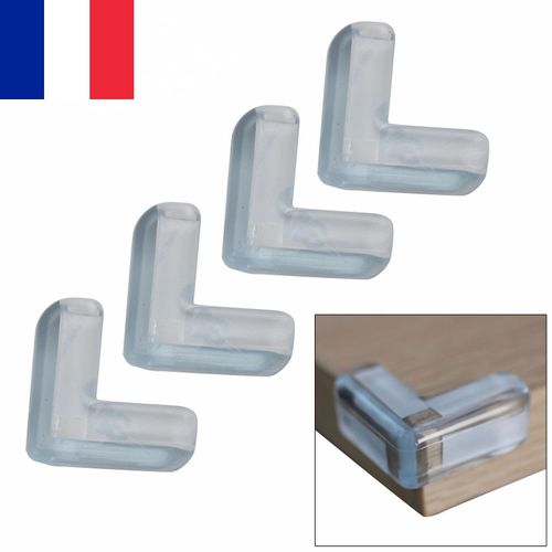 4 X Protège Coins Table Meuble Angle Protection Pare-Choc Bebe Enfant Securité