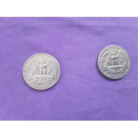 Lot De 2 Pièces Des Etats Unis