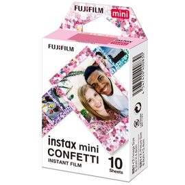 Film papier photo instantané Fujifilm Instax mini Confetti - Pack de 10