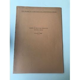 Eléments De Statistique Descriptive Unidimensionnelle