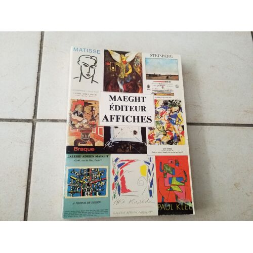 Maeght Éditeur Affiches 1984