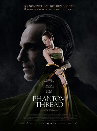 Phantom Thread (2018) - Affiche Originale De Cinéma - 120x160 Cm - Pliée - Paul Thomas Anderson, Daniel Day-Lewis, Vicky Krieps, Lesley Manville
