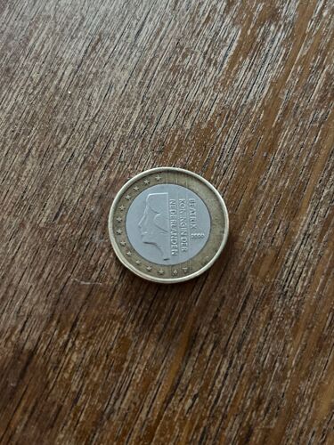 Piece De 2 Euros Rare 2001 Beatrix Koningin Der Nederlanden