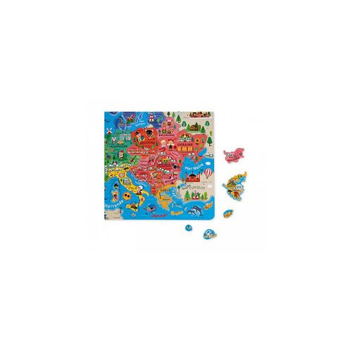 Puzzle Carte Europe Magnetique