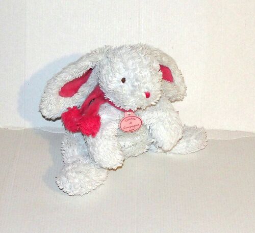 Lapin Bonbon Pelage Éponge D&c Peluche Doudou Lapin 22 Cm