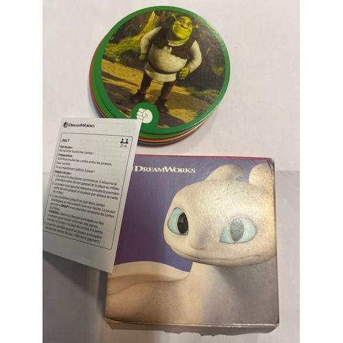 Jeu De Cartes Dreamworks Happy Meal - Mcdonald’S - Mcdo - 2022