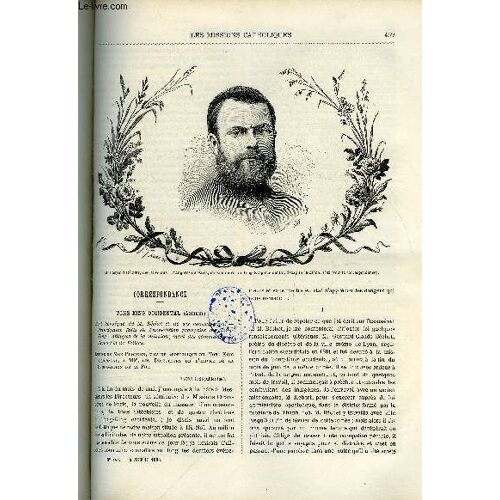 Les Missions Catholiques N° 748 - Tong-King Occidental, Mort Héroïque De M. Béchet Et De Ses Compagnons, Lettre De Mgr Puginier, Au Pays Des Khondes, Voyage Raconté Par Le R.P. Domenge