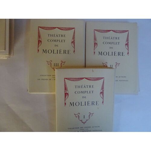 Theatre Complet De Moliere (5 Tomes)