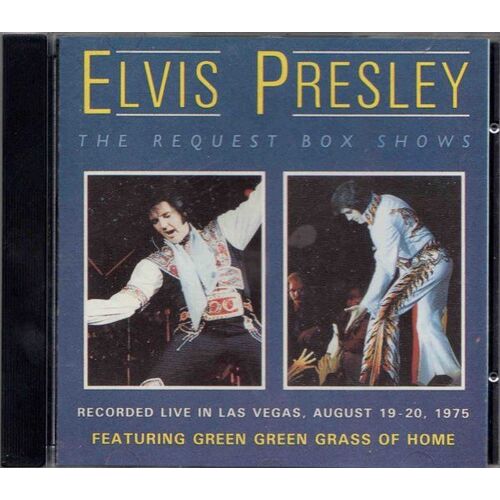Elvis Presley Request Box Shows Cd 17 Live 1975 Inédits