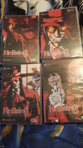 Lot Intégral Dvd Anime Hellsing 1-4 En Vostfr