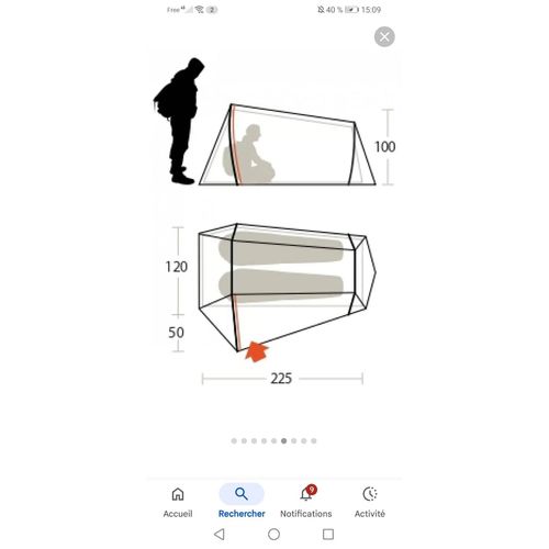 Tente Ferrino 2 Personnes