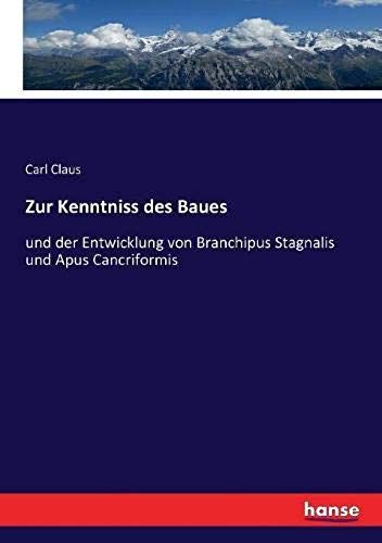 Zur Kenntniss Des Baues