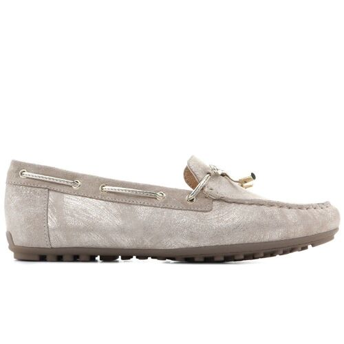 Mocassins Geox D Leelyan Beige