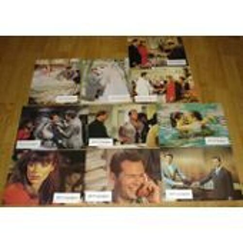 Boire Et Déboire - Bruce Willis - Blake Edwards - Kim Basinger - Jeu Complet 12 Photos D'exploitation Du Film En Couleur 21,5x27 Cm - 1987