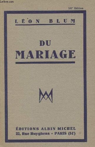 Du Mariage