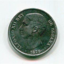 5 Pesetas 1875