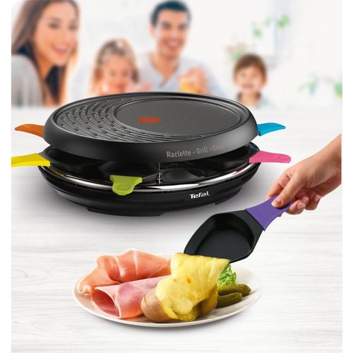 Tefal Neo Colormania RE310812 - Raclette/grill/crêpière