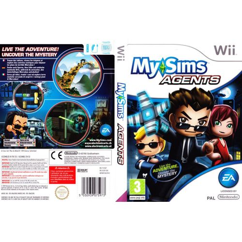 Wii jeu My Sims agents