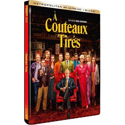 À Couteaux Tirés - 4k Ultra Hd + Blu-Ray - Boîtier Steelbook® Limité