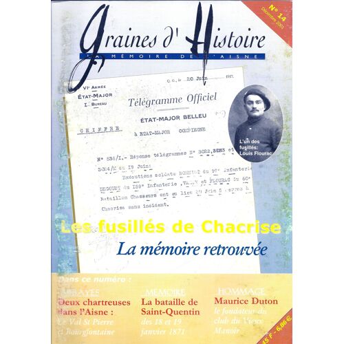 Graines D'histoire-Aisne 14