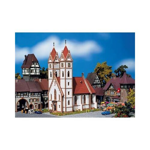Faller 232271 Town Church N Scale Building Kit Large