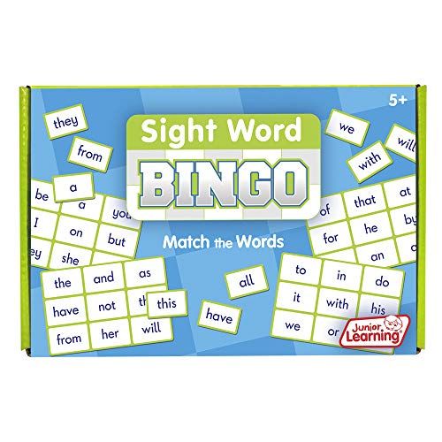 Junior Learning Sight Word Bingo Educational Action Games