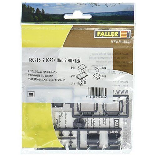 Faller 180916 Trolleys/Mining Carts 2ea Scenery And Accessories