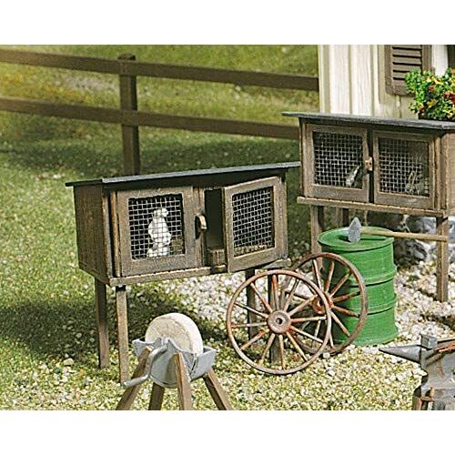 Pola 333209 Rabbit Stall G Scale Building Kit