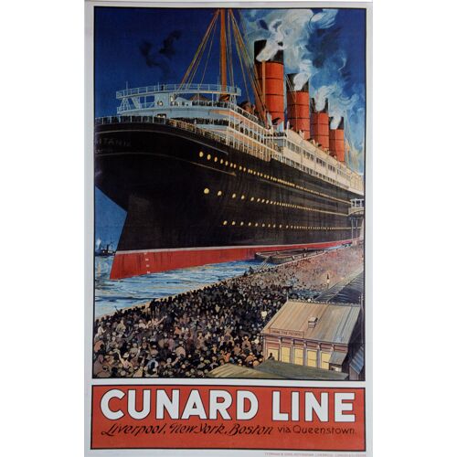 Affiche Cunard Line