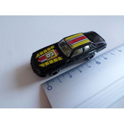 Voiture Rallye N°6 Capot Jaune