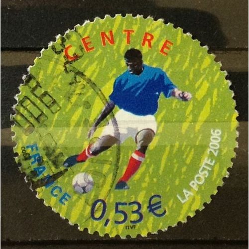 Coupe Monde Foot Allemagne 2006 - Centre 0,53 (Très Joli N° 3912) Obl - France Année 2006 - N27529