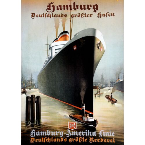 Affiche Hambourg