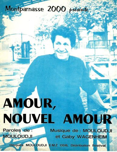 Amour,Nouvel Amour. Mouloudji. A 76