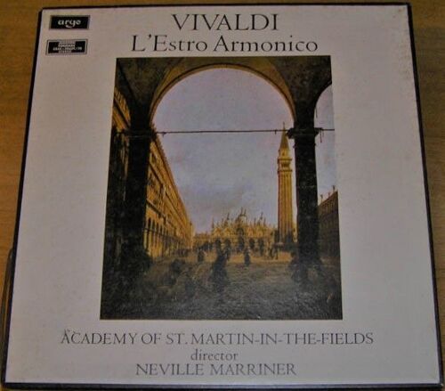 L' Estro Armonico - Academy Of St.Martin In The Fields (Dir. Neville Marriner) - Coffret 2 Disques 33t + Livret (Box Double Lp + Booklet) Yougoslavia Press