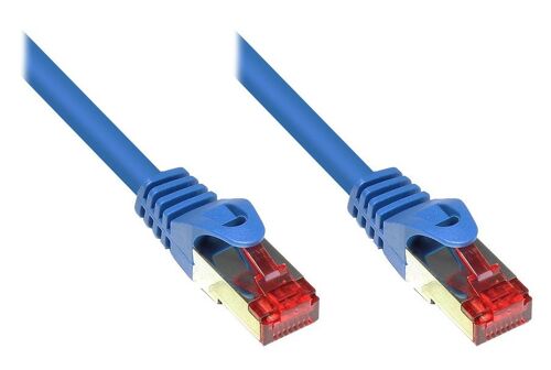 Patchkabel RJ45  S/FTP  Cat6  7.50m blau
