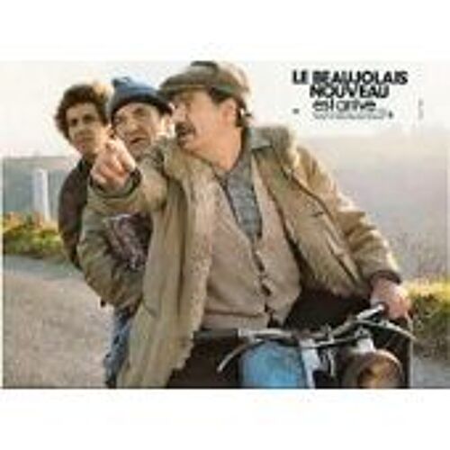 Le Beaujolais Nouveau Est Arrivé - Michel Galabru - Jean Luc Voulfow - Jean Carmet - Jeu Incomplet 10/16 Photos D'exploitation Du Film En Couleur 22x28,5 Cm - 1978