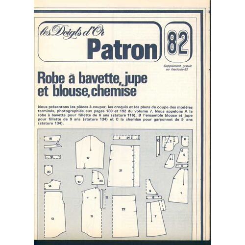 Les Doigts D'or (Patron Seulement) 82