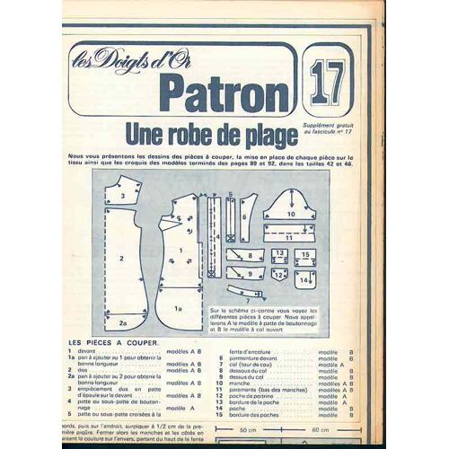 Les Doigts D'or (Patron Seulement) 17